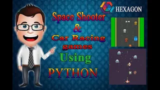 Space Shooter Car Racing using Python PyGame