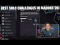 The BEST Solo Challenges YOU NEED To DO Today in Madden 26 Endgame Update