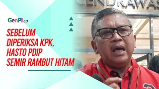 Jelang Diperiksa KPK, Hasto PDIP: Rambut Saya Sudah Semir Hitam