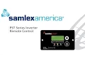 PST Series Inverter Remote RC-200
