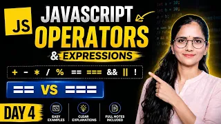 JavaScript Operators Expressions Explained vs Operator Precedence JS Tutorial Day 5