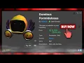 BUYING NEW HALLOWEEN DOMINUS ROBLOX