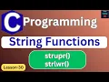 strupr and strlwr in C Convert String Case Easily C Programming Tutorial Learn C L-30