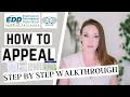 CA EDD How to Appeal - Where To Mail EDD Appeal Form EDD Appeal Tips EDD Appeal FAQ