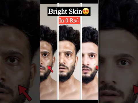 0 Rs/- में Face Glow | #pawanyudikhatri #skincare #brightskin