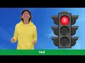Traffic Light Song with Matt | Green, Yellow, Red Colors | Action Song