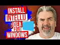 IntelliJ Tutorials How to Install IntelliJ on Windows