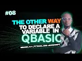 The Other Way to Declare a Variable in QBasic QBasic Programming Tutorial