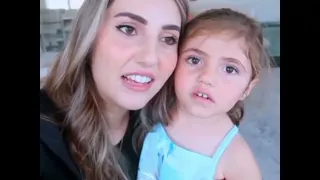 والبنت قلب امها ميلا و اصالة  دندنها