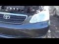 toyota corolla fog light installation