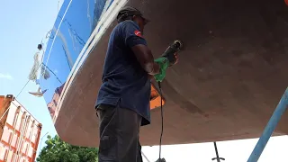 I’m changing all the thru hulls, but how to get them out?