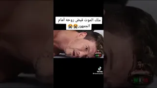 موت المصارع جاريرو على الحلبه عندما يأتيك الموت فجأة 