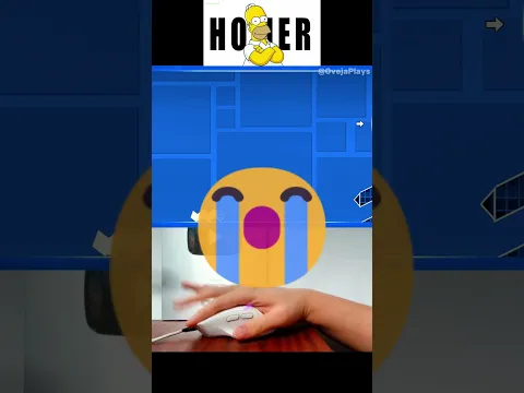 Homer Let The Barts Out 67 Likes Wave Portal in Geometry Dash! #shorts