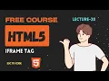 20 iFrame tag in HTML Embed a Map YouTube or Website HTML Tutorial for Beginners