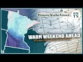Warmth grips Minnesota still watching for potential snowstorms next week