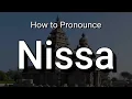 Download Lagu Nissa - Pronunciation and Meaning