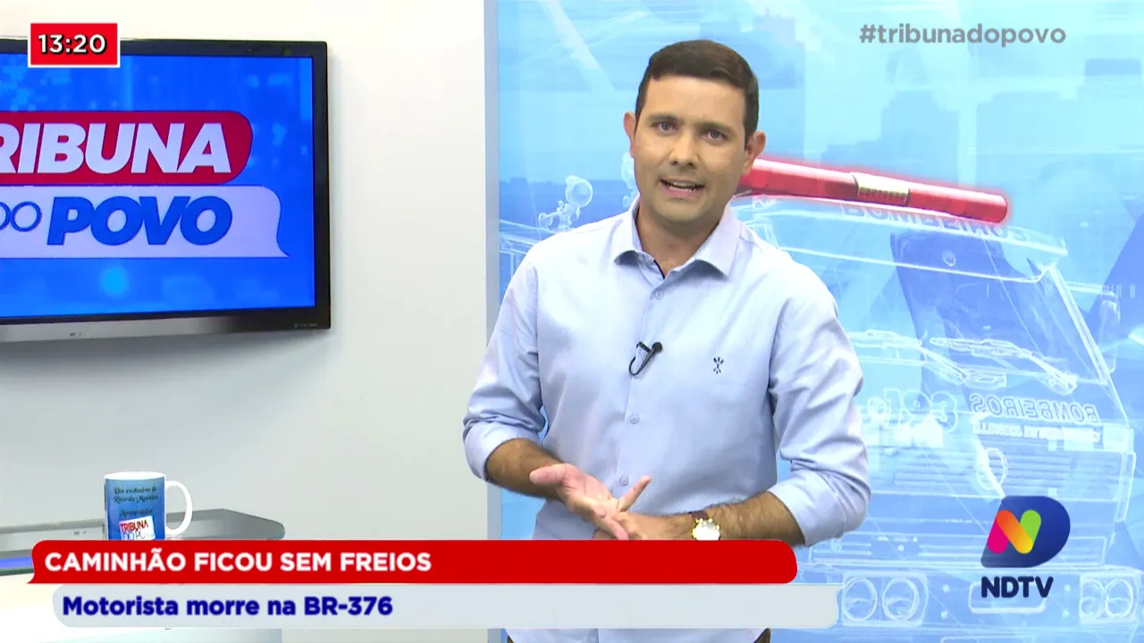 Caminhão ficou sem freios, motorista morre na BR 376