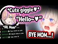 Lagu Hajime's IRL Mom Talks To Chat On-Stream and Her Cute Voice Was Too Much For Chat【Hololive】