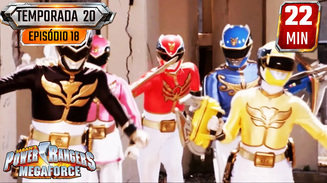 A Condição Humana ???? E18 ???? Megaforce ⚡ Power Rangers para Crianças