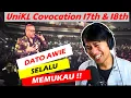 React to DATO AWIE - DI PENJARA JANJI (UniKL 17th \u0026 18th Convocation - Sesi 3)