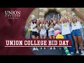 Bid Day at Union College 2025