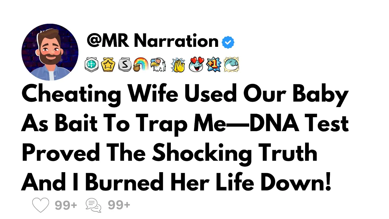 Outline Video Cheating Wife Used Our Baby As Bait To Trap Me—DNA Test Proved The Shocking Truth And I Burned Her..