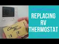 RV Remodel - Upgrading Coleman Mach AC Thermostat to Digital for under 40