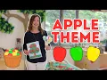 Toddler and Preschool Apple Theme Classroom Set Up