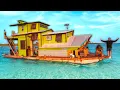 Download Lagu Camping On A Floating Tiny House In The Ocean! (3 days off grid)