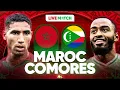 Lagu 🔴🇲🇦🇰🇲 MAROC - COMORES LIVE / 🔥🇲🇦DIMA MAGHRIB! / 🏆L'OUVERTURE DE LA COUPE D'AFRIQUE ! / CAN 2025 LIVE