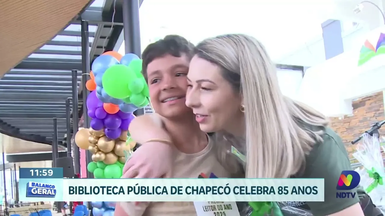 Biblioteca Neiva Maria Andreatta Costella celebra 85 anos em Chapecó ...