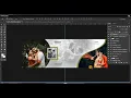 Download Lagu wedding album design 12x36 in photoshop tutorial how to create wedding album design #albumdesigning