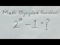Norway Math Olympiad Question You should be able to solve this