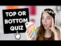 LESBIAN TOP OR BOTTOM TEST