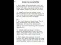 KELOK BUAIAN PLUS TEXT