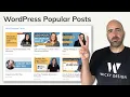 WordPress Popular Posts Elementor Pro Tutorial Part 2
