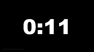 11 seconds 11 secs clock timer countdown Alarm Focus