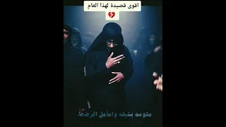 اقوى قصيدة لهذا العام سيد عصام الهاشمي 