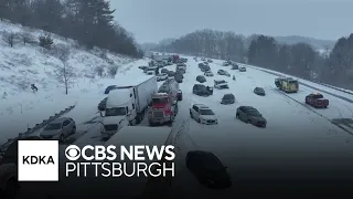 1 killed in 18-vehicle crash on Interstate 79 in Pennsylvania