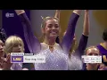 Livvy Dunne s floor routine in LSU s HISTORIC win vs Arkansas highest score in school history