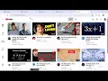 HTML and CSS project for YouTube clone