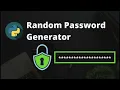 Secure Random Password Generator Using Python GUI Intern Project Showcase