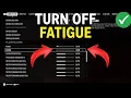 Madden 27 How to Turn OFF Fatigue