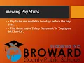 How to Access Broward Schools Pay Stubs W2s Online