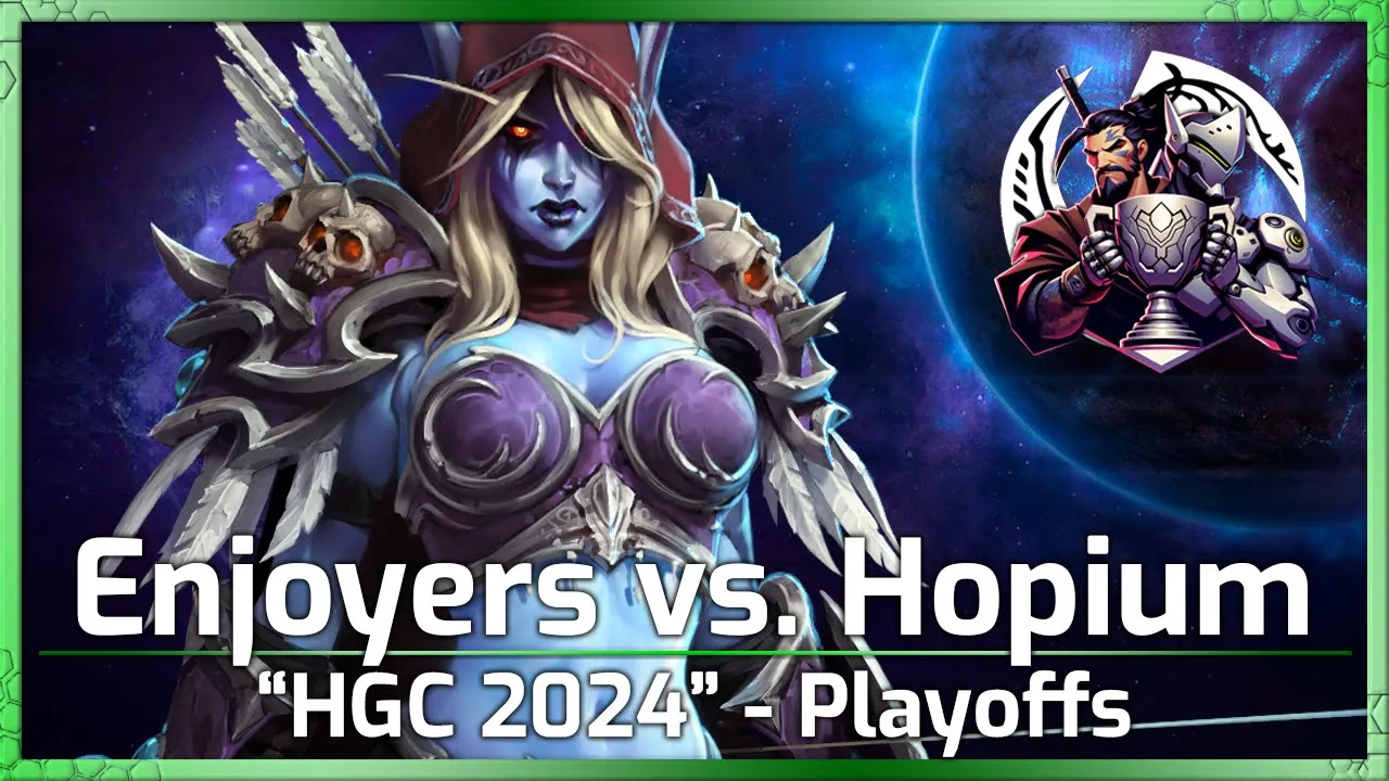 Enjoyers vs. Hopium - HGC 2024 - Heroes of the Storm