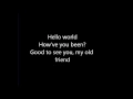 Hello World Lady Antebellum