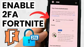 How to Enable 2FA on Fortnite - iPhone Android Samsung
