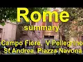 Download Lagu Rome Campo Fiore V Pellegrino S Andrea P Navona