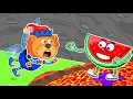 Download Lagu The Floor is Lava #10. Friends in danger | Lion Family | Cartoon for Kids