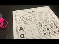 Learning our Letters Alphabet Interactive Notebook To Teach Her Own